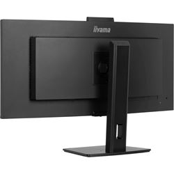 iiyama ProLite curved monitor XCB3497WQSNPH-B1 34" VA curved ultra-wide screen with KVM Switch, LAN and USB-C Dock, built-in Windows Hello camera and mic HDMI and Height Adjustment thumbnail 10