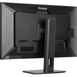 iiyama ProLite monitor XUB3297QSNP-B1 32", QHD IPS, RJ45 (LAN), KVM Switch and USB-C Dock with 95W power delivery, Height Adjustable, Black thumbnail 10