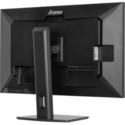 iiyama ProLite monitor XUB3297QSNP-B1 32", QHD IPS, RJ45 (LAN), KVM Switch and USB-C Dock with 95W power delivery, Height Adjustable, Black thumbnail 11