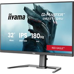 iiyama G-Master Red Eagle gaming monitor GB3271QSU-B2 32" Black, 2560 x 1440, 1ms, 180hz, FreeSync, HDMI, Display Port, Height Adjustable thumbnail 3