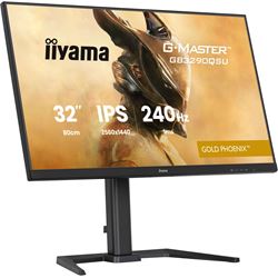 iiyama G-Master Gold Phoenix gaming monitor GB3290QSU-B1 32", 2560 x 1440, 1ms, FreeSync Premium, Display Port, 240hz refresh rate, Height Adjustable thumbnail 10