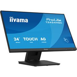 iiyama ProLite monitor T2454MSC-B3AG 24", InCell Projective Capacitive 10pt touch, Anti-glare coating, IPS, HDMI, flexible stand thumbnail 1