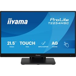 iiyama ProLite monitor T2254MSC-B2AG 22", Projective Capacitive 10pt touch, Anti-glare coating, IPS, Ultra thin bezel, HDMI, edge to edge thumbnail 0
