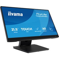 iiyama ProLite monitor T2254MSC-B2AG 22", Projective Capacitive 10pt touch, Anti-glare coating, IPS, Ultra thin bezel, HDMI, edge to edge thumbnail 1