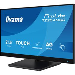 iiyama ProLite monitor T2254MSC-B2AG 22", Projective Capacitive 10pt touch, Anti-glare coating, IPS, Ultra thin bezel, HDMI, edge to edge thumbnail 7