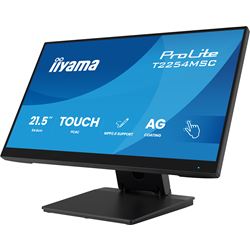 iiyama ProLite monitor T2254MSC-B2AG 22", Projective Capacitive 10pt touch, Anti-glare coating, IPS, Ultra thin bezel, HDMI, edge to edge thumbnail 8