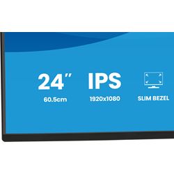 iiyama ProLite monitor X2492HSU-B1 24" IPS, 120Hz, Black, 4-side slim bezel and B energy class, HDMI, Display Port, USB Hub thumbnail 10