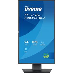 iiyama ProLite monitor XB2492HSU-B1 24" IPS, Height Adjustable, 120Hz, Black, 4-side slim bezel and B energy class, HDMI, Display Port, USB Hub thumbnail 2