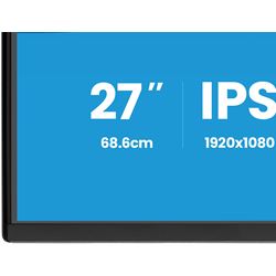 iiyama ProLite monitor X2792HSU-B1 27" IPS, 120Hz, Black, 4-side slim bezel and B energy class, HDMI, Display Port, USB Hub thumbnail 5