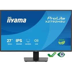 iiyama ProLite monitor X2792HSU-B1 27" IPS, 120Hz, Black, 4-side slim bezel and B energy class, HDMI, Display Port, USB Hub thumbnail 0