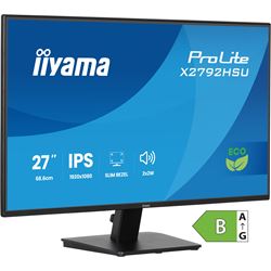 iiyama ProLite monitor X2792HSU-B1 27" IPS, 120Hz, Black, 4-side slim bezel and B energy class, HDMI, Display Port, USB Hub thumbnail 14