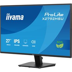 iiyama ProLite monitor X2792HSU-B1 27" IPS, 120Hz, Black, 4-side slim bezel and B energy class, HDMI, Display Port, USB Hub thumbnail 2