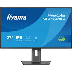 iiyama ProLite monitor XB2792HSU-B1 27" Height adjustable, IPS, 120Hz, Black, 4-side slim bezel and B energy class, HDMI, Display Port, USB Hub thumbnail 0
