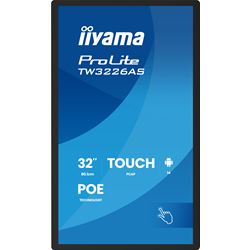 iiyama ProLite TW3226AS-B3P, 31.5” PCAP 10pt touchscreen PC with Android, PoE technology and iiSignage² thumbnail 1