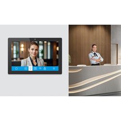 iiyama ProLite TW1023ASC-B3P, 10.1” PCAP 10pt touch screen with Android and Power over Ethernet Technology, iiSignage², Webcam/Mic thumbnail 6
