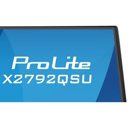 iiyama ProLite monitor X2792QSU-B1 27" IPS, 2560x1440, 4-side slim bezel and B energy class, Black, HDMI, Display Port, thumbnail 6