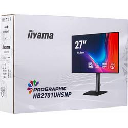 iiyama ProGraphic HB2701UHSNP-B1 monitor 27" IPS, 4K, QHD resolution, Height Adjustable, KVM switch, engineered for designers, photographers, and content creators  thumbnail 16