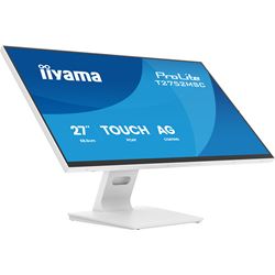 iiyama ProLite monitor T2752MSC-W1AG 27", White, Deep Contrast PCAP, 10pt touch, IPS, Scratch resistant, HDMI, DisplayPort, Anti-glare, Edge to edge glass thumbnail 1