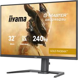 iiyama G-Master Gold Phoenix gaming monitor GB3295QSU-B1 32", 2560 x 1440, 0.4ms, FreeSync Premium, Display Port, 240hz refresh rate, Height Adjustable thumbnail 2