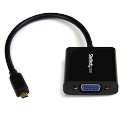 StarTech MCHD2VGAE2 StarTech.com Micro HDMI to VGA Adaptor Converter  thumbnail 0