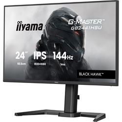 iiyama G-Master Black Hawk gaming monitor GB2441HSU-B1 24" Black, IPS, Height Adjustable, Ultra Slim Bezel, Full HD, 144Hz, 1ms, FreeSync, HDMI, Display Port, USB Hub thumbnail 4