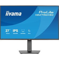 iiyama ProLite Monitor XB2796HSC-B1 27", Black, Height Adjustable, IPS Panel, USB-C connection, 144hz, Blue Light Reducer, Flicker Free thumbnail 0