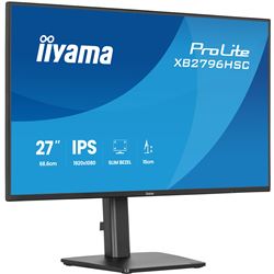 iiyama ProLite Monitor XB2796HSC-B1 27", Black, Height Adjustable, IPS Panel, USB-C connection, 144hz, Blue Light Reducer, Flicker Free thumbnail 2