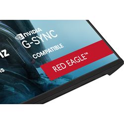iiyama G-Master Red Eagle gaming monitor GB3272QSU-B1 32" Black, 2560 x 1440, 0.5ms, 180hz, Nvidia G-Sync, HDMI, DisplayPort, Height Adjustable, PIP and PBP thumbnail 3