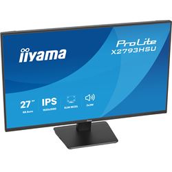 iiyama ProLite monitor X2793HSU-B1 27" IPS, 120Hz, Black, 4-side slim bezel and C energy class, HDMI, Display Port, USB Hub thumbnail 8