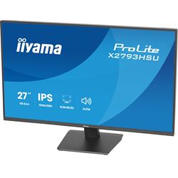 iiyama ProLite monitor X2793HSU-B1 27" IPS, 120Hz, Black, 4-side slim bezel and C energy class, HDMI, Display Port, USB Hub thumbnail 9