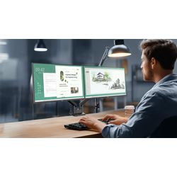 iiyama ProLite monitor XB2493HSU-B1 24" IPS, Height Adjustable, 120Hz, Black, 4-side slim bezel and C energy class, HDMI, Display Port, USB Hub thumbnail 2