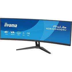 iiyama ProLite curved monitor XCB4594DQSU-B1 45" VA Dual QHD panel with USB Hub, HDMI and Height Adjustment, 450 cd/m² brightness thumbnail 2