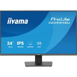 iiyama ProLite monitor X2493HSU-B1 24" IPS, 120Hz, Black, 4-side slim bezel and C energy class, HDMI, Display Port, USB Hub thumbnail 1
