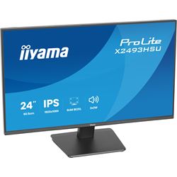 iiyama ProLite monitor X2493HSU-B1 24" IPS, 120Hz, Black, 4-side slim bezel and C energy class, HDMI, Display Port, USB Hub thumbnail 7