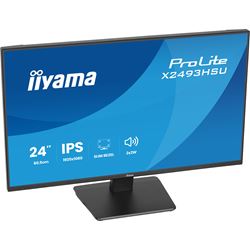 iiyama ProLite monitor X2493HSU-B1 24" IPS, 120Hz, Black, 4-side slim bezel and C energy class, HDMI, Display Port, USB Hub thumbnail 8