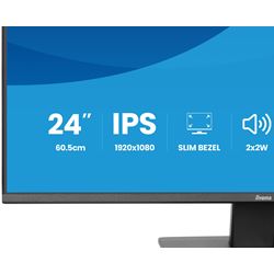 iiyama ProLite monitor X2493HSU-B1 24" IPS, 120Hz, Black, 4-side slim bezel and C energy class, HDMI, Display Port, USB Hub thumbnail 14