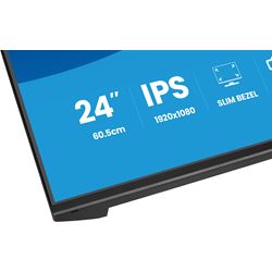 iiyama ProLite monitor X2493HSU-B1 24" IPS, 120Hz, Black, 4-side slim bezel and C energy class, HDMI, Display Port, USB Hub thumbnail 15