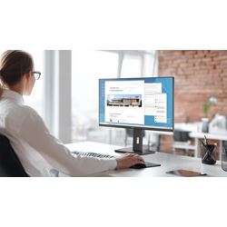 iiyama ProLite monitor XB2797QSU-B1 27" IPS, Height Adjustable, 2560x1440, 4-side slim bezel, 75hz, Black, HDMI, Display Port, thumbnail 1