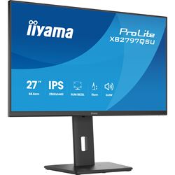 iiyama ProLite monitor XB2797QSU-B1 27" IPS, Height Adjustable, 2560x1440, 4-side slim bezel, 75hz, Black, HDMI, Display Port, thumbnail 7