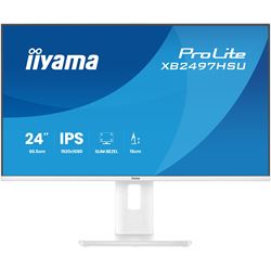 iiyama ProLite monitor XB2497HSU-W1 24" IPS, White, Full HD, energy label C, HDMI, Display Port, 120 hz, Height Adjustable, Eye Comfort  thumbnail 2