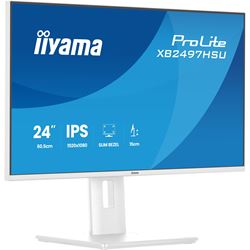 iiyama ProLite monitor XB2497HSU-W1 24" IPS, White, Full HD, energy label C, HDMI, Display Port, 120 hz, Height Adjustable, Eye Comfort  thumbnail 12