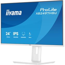 iiyama ProLite monitor XB2497HSU-W1 24" IPS, White, Full HD, energy label C, HDMI, Display Port, 120 hz, Height Adjustable, Eye Comfort  thumbnail 13