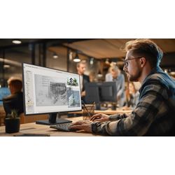 iiyama ProLite monitor X2497HSU-B1 24" IPS, Full HD, energy label C, HDMI, Display Port, 120 hz, Eye Comfort  thumbnail 1