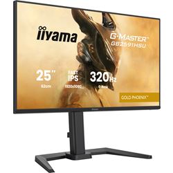 iiyama G-Master Gold Phoenix gaming monitor GB2591HSU-B1 24.5" Black, Fast IPS, Ultra Slim Bezel, Full HD, 320Hz, 0.4ms, FreeSync, HDMI, Display Port, USB Hub thumbnail 2