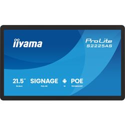 iiyama ProLite S2225AS-B1P Professional Grade Small Format Signage, 22”, Android OS, IPS, LAN control, POE, USB-C thumbnail 0