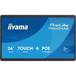 iiyama ProLite TW2424AS-B13P, 24” IPS, Full HD PCAP 10pt touch screen with Android and anti glare coating, PoE Technology and iiSignage² thumbnail 0