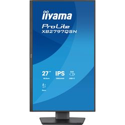 iiyama ProLite monitor XB2797QSN-B1 27" IPS, WQHD, USB-C dock and RJ45 (LAN), Ultra Slim Bezel, HDMI, Display Port, Height Adjustable.  thumbnail 1