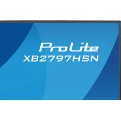 iiyama ProLite Monitor XB2797HSN-B1 27", Black, Height Adjustable, IPS Panel, USB-C connection, Daisy chain, RJ45 (LAN) thumbnail 6