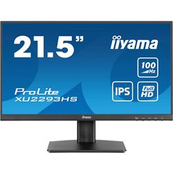 iiyama ProLite monitor XU2293HS-B6 22" IPS, 3-side borderless, Full HD, HDMI, 100hz refresh rate, flicker free, blue light reducer thumbnail 0