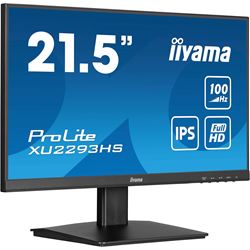 iiyama ProLite monitor XU2293HS-B6 22" IPS, 3-side borderless, Full HD, HDMI, 100hz refresh rate, flicker free, blue light reducer thumbnail 1
